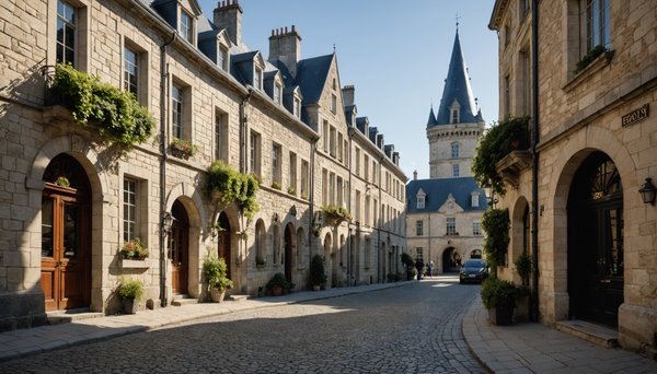 Patrimoine angers guide : lieux et histoire locale avec l'hotel le chateau des forges